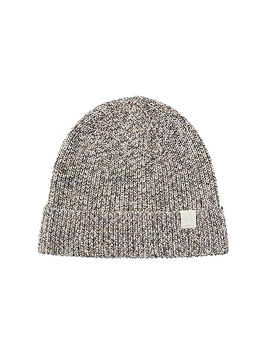 TOM TAILOR czapka męska, 32742 – beżowy granatowy mouline, jeden rozmiar