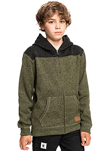 Quiksilver Chłopięca bluza z kapturem Keller Block (opakowanie 1 szt.)
