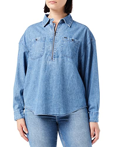 Lee Damska koszulka z zamkiem błyskawicznym Frontier, Grandpa, 3XL