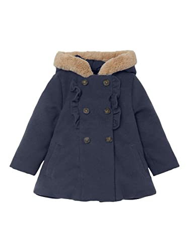 NAME IT Girl's NMFMARINA kurtka kurtka, ciemny szafir, 116, Dark Sapphire, 116 cm