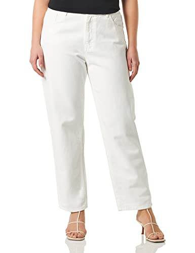 Sisley Jeansy damskie, Biały 074, 33