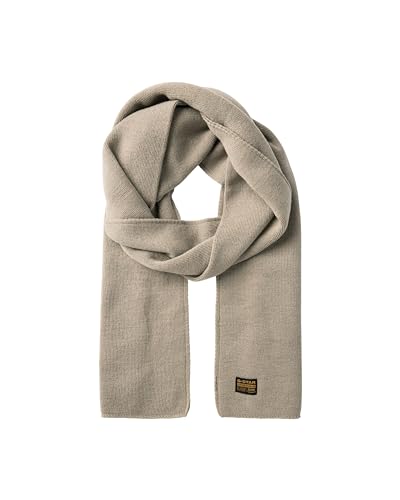 G-STAR RAW Szalik męski Effo Scarf, Szary (vintage khaki D17793-C754-G053), jeden rozmiar