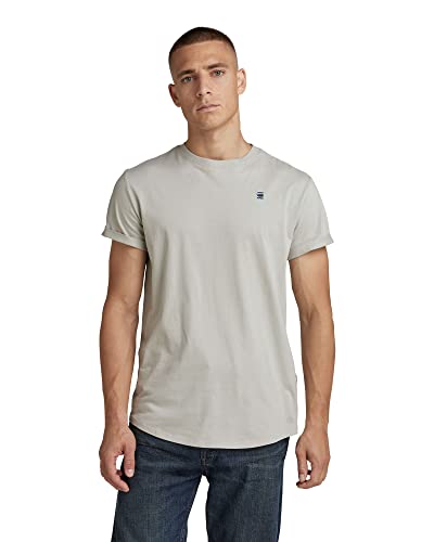 G-STAR RAW Męski T-shirt Lash R s, szary (Mineral Gray B353-c958), XS