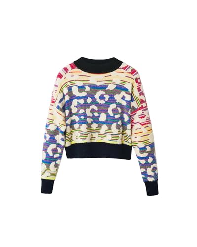 Desigual Sweter damski, Wykończenie materiału, L