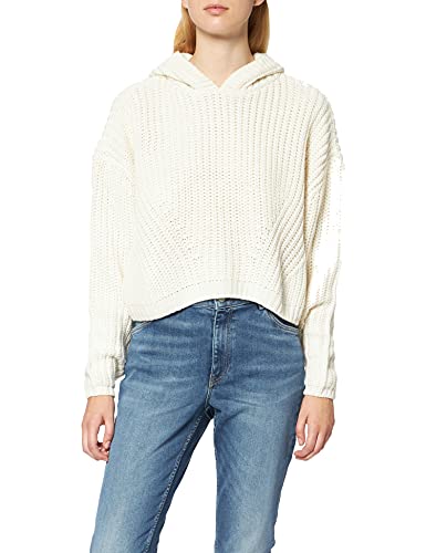 Urban Classics Damska bluza z kapturem dla kobiet, Whitesand, 4XL