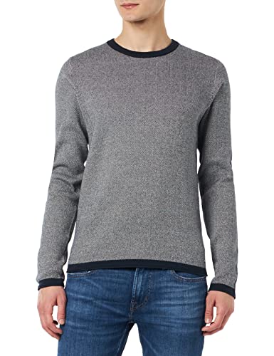 Sweter męski Teddy Smith, Total Navy/Motyw 1, L