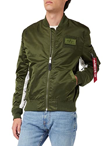 Alpha Industries Męska kurtka bomberka, Verde, XS