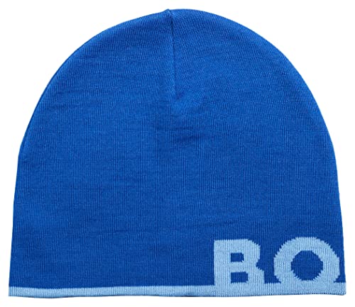 BOSS Czapka męska Acro_Beanie, Medium Blue424., jeden rozmiar