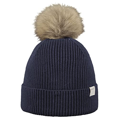 Barts Dziecięca czapka beanie, granatowa, 53-55 dziewczynki i nastolatki