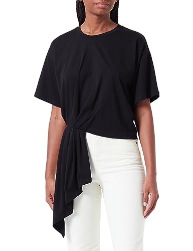 Pinko Tajfun Dzianina Interlock z Pi Koszulka damska, Z99_czarny Limuzyna, XXS