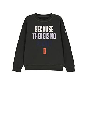 ECOALF, bluza dziecięca Baderalf, bawełniana tkanina z recyklingu bluza z długim rękawem, bluza z kapturem z długim rękawem, Miękkie Persimmon, 8 lat