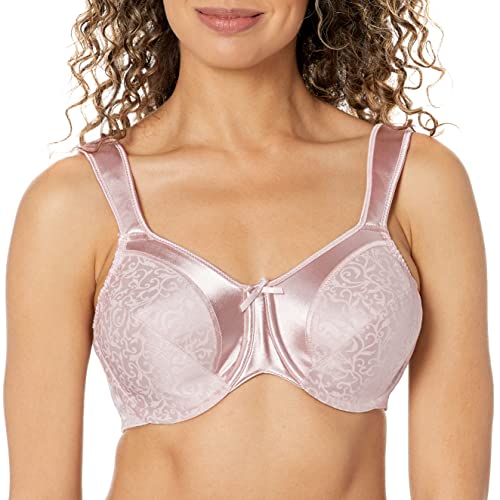 Bali Damski biustonosz satynowy tracings Minimizer z fiszbinami, palisander (drewno), 85G
