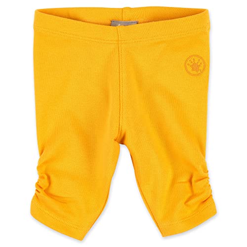 Sigikid Legginsy Capri z bawełny ekologicznej dla dziewczynek w rozmiarach od 62 do 98, pomarańczowy, 62 cm