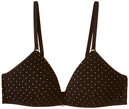 Schiesser Softbra Biustonosz na co dzień dla dziewczynki, Czarny (Schwarz 000), 65AA