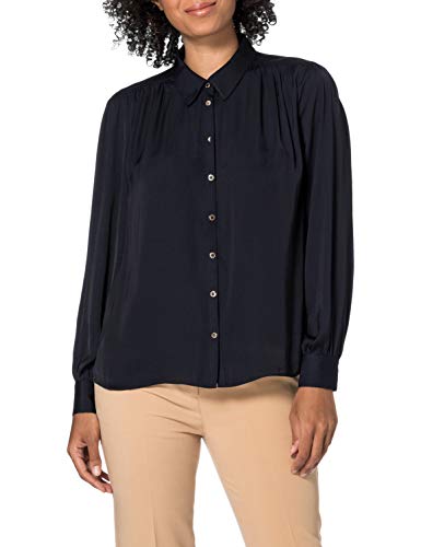 Morgan Damska koszulka Chemise Fluide Chalala, morski, 34 PL