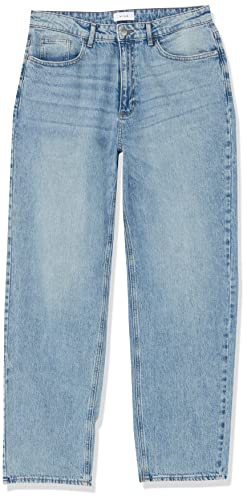 Vila Vikelly Jaf Hw Straight Noos dżinsy damskie, Light Blue Denim/Szczegóły: wash Lbd065, 38W / 32L