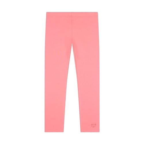 Steiff Dziewczęce legginsy spodnie, Strawberry Pink, 104 cm