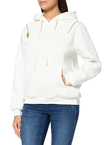 KENDALL & KYLIE Damska bluza z kapturem (8 sztuk), Złamana biel, XS