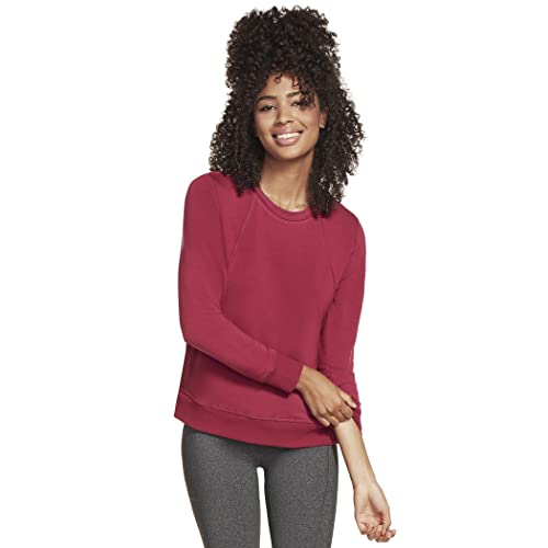 Skechers Damska bluza polarowa, rozmiar M, malinowa