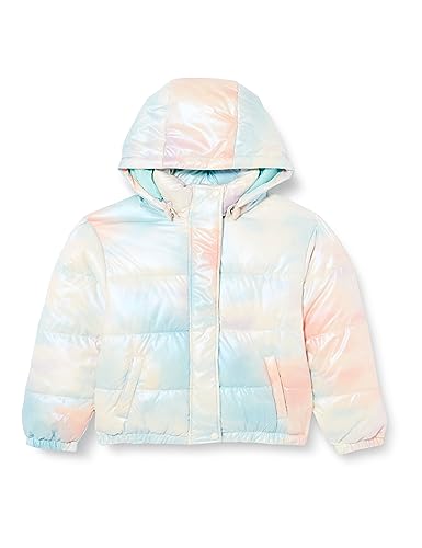 NAME IT Dziewczęca kurtka puchowa NKFMASH kurtka puchowa, niebieski atrament, 128, Blue Tint, 128 cm