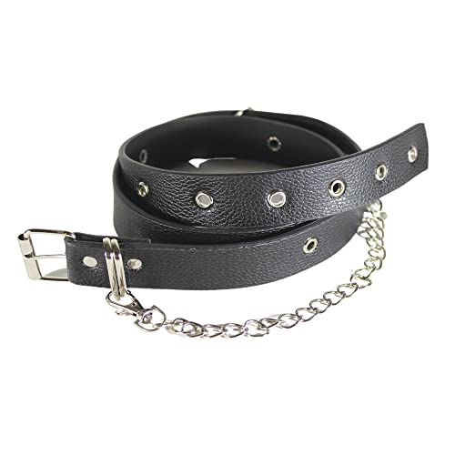 Piccola Lala Pasek damski Es-pl-aymblt-00030, czarny, 38, czarny