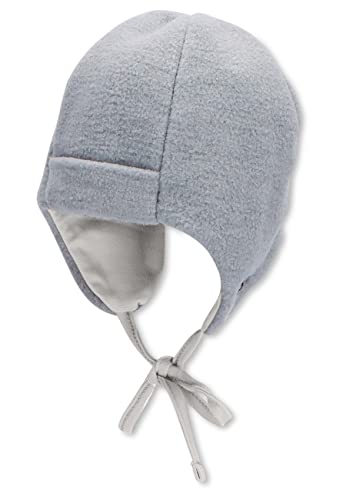 Sterntaler Dziewczęca czapka melanżowa, szary dymny, 41