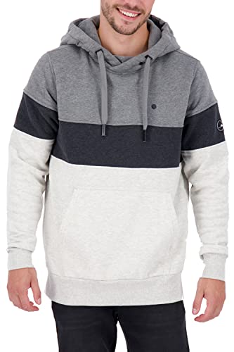 Alife and Kickin męska bluza KingAK A bluza z kapturem, sweter S-XXXL, Steal Melange, M, Steal Melange