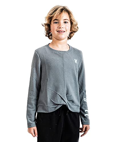 Hurley Koszulka dziewczęca Hrlg Boxy z długim rękawem K26 8 Years