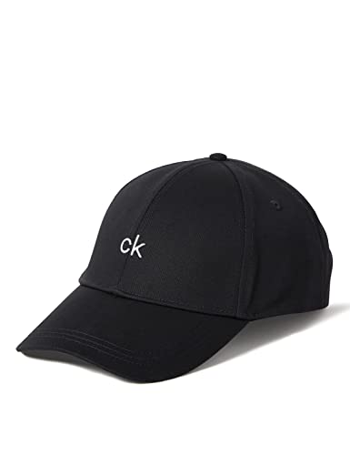 Calvin Klein Czapka męska Ck Center, Czarny, Rozmiar uniwersalny