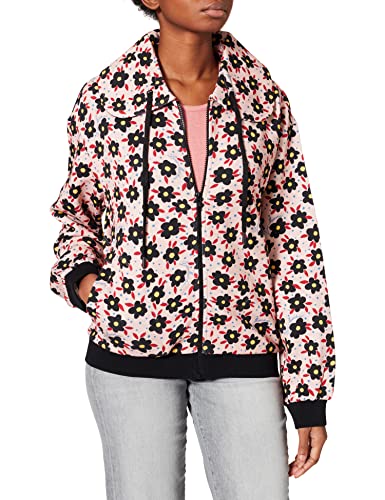 Love Moschino Zippered Bluza Damska koszulka survivalowa, Tło Fiori, 42