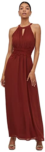 Vila Kobiety Vimilina Maxi Dress/Su Sukienka, Czerwony, 40