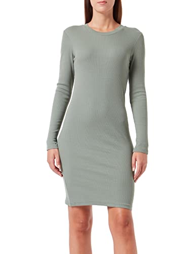 VERO MODA Sukienka damska VMNATASHA LS BLK Noos, Laurel Wreath, S