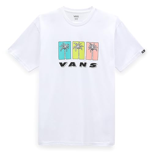 Vans Koszulka męska Palm Trio, biały, XL