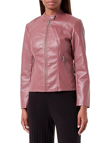Bestseller A/S Damska kurtka ONLNEWMELISA Faux Leather Jacket CC OTW, różowo-brązowa, XL, Rose Brown, XL