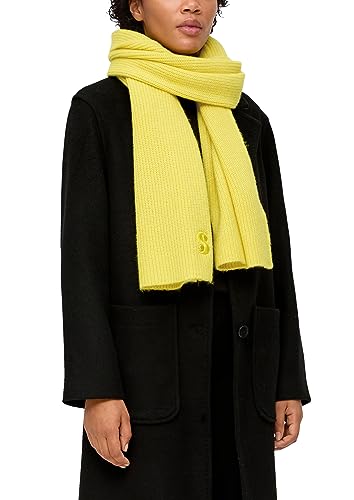 s.Oliver Damski szalik 10.2.17.25.276.2133583, żółty, rozmiar uniwersalny, żółty, jeden rozmiar