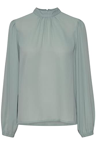 ICHI Damska bluzka IHCELLANI LS, 164404/Abyss, 34