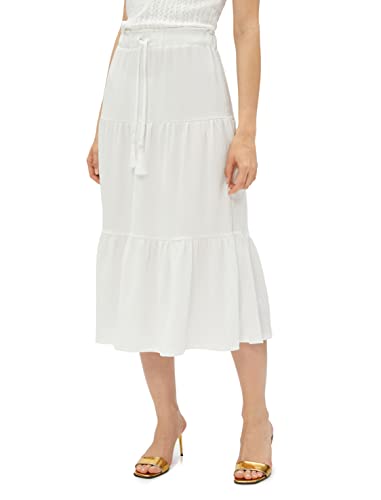 Koton Damskie stringi ze sznurkami warstwowymi, Off White (001), L