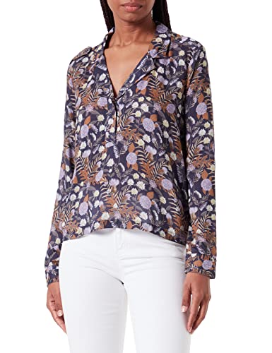 MUSTANG Bluzka damska Emma Floral AOP, Fieldflower Ebony 12314, 38