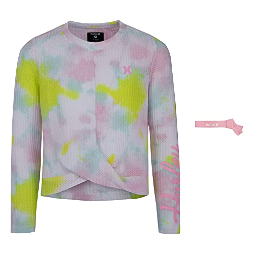 Hurley Koszulka dziewczęca Hrlg Boxy z długim rękawem W0o 10 Years