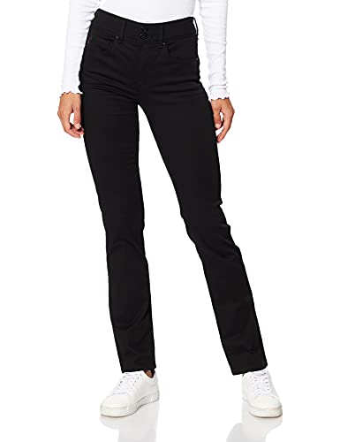 Salsa Dżinsy damskie Secret Slim True Black, Czarny, 31W
