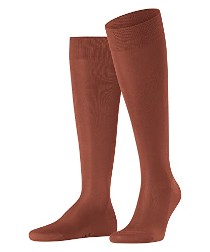 FALKE Mężczyźni Podkolanówki Tiago M KH Organiczna Bawełna długie jednokolorowe 1 Para, Brązowy (Cayenne 5163), 45-46