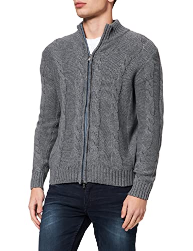Armata di Mare Aperto C/Zip Sweter Męski, 46, 48