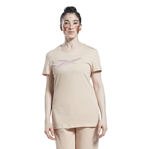 Reebok Damska koszulka z grafiką wektorową, szara, M, szary, XL