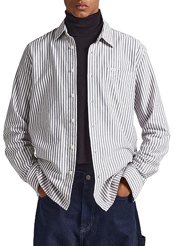 Pepe Jeans Męska koszula Cabo, Wielobarwny (Multi), XS
