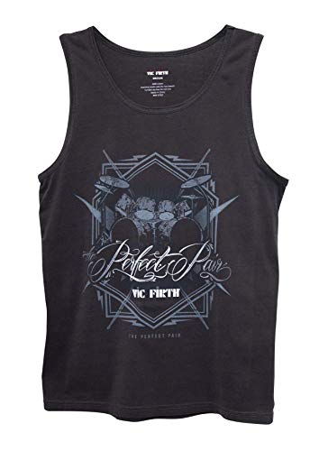 Vic Firth Męski tank top SM koszulka, szary, S