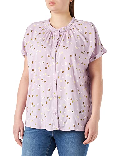 TOM TAILOR Damski Bluzka z nadrukiem na całej powierzchni 1030327, 29158 - Lilac Small Floral Design, 32