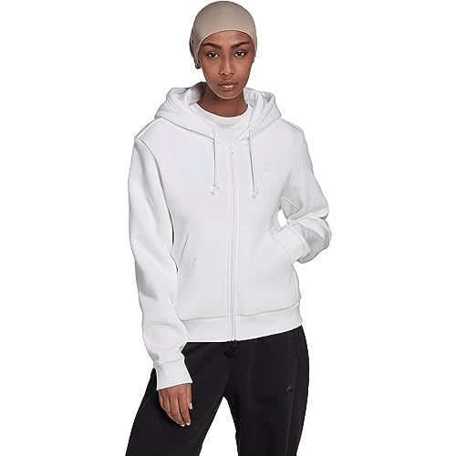 adidas Damska bluza z kapturem W All Szn Fz Hd, biała, XL, biały, XL