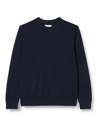 CASUAL FRIDAY sweter męski, 1940131 / granatowy (Dark Navy Melange), L