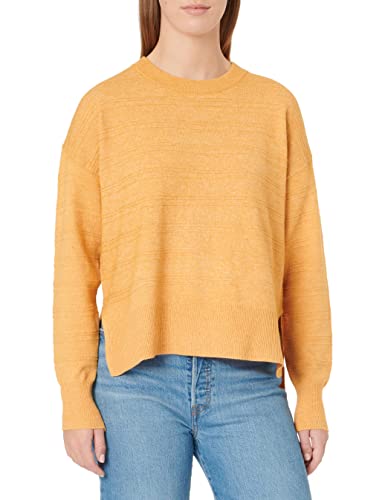 bestseller a/s Damski sweter VMDOLLY LS O-Neck Blouse GA Boo, Golden Yellow/szczegóły: W melanż, XS