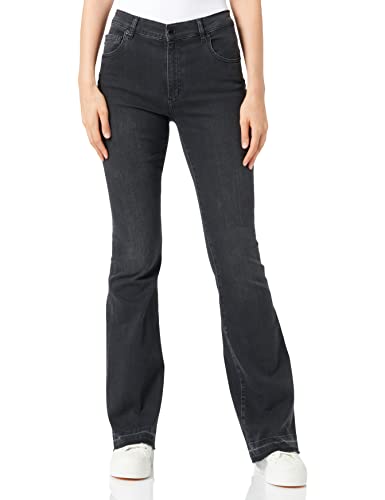 Love Moschino Damskie spodnie typu skinny with Brand Back Tag Casual, czarny denim, 28